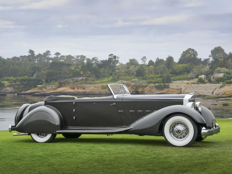  Packard Twelve Convertible Victoria by Dietrich 1934 года  (фото 2 из 39)
